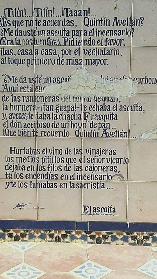 Efectos del vendaval en Cabra el 3 de febrero de 2017.